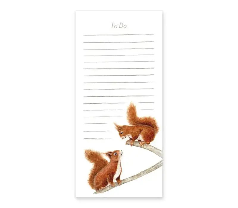 Foto 2 Notitieblok Squirrel Romance