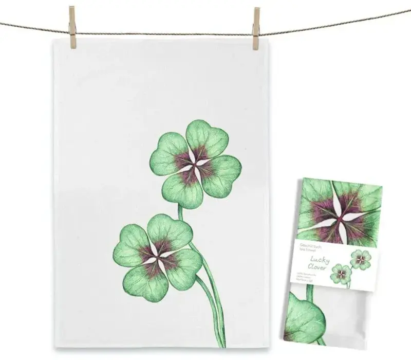 Foto 1 Theedoek Lucky Clover