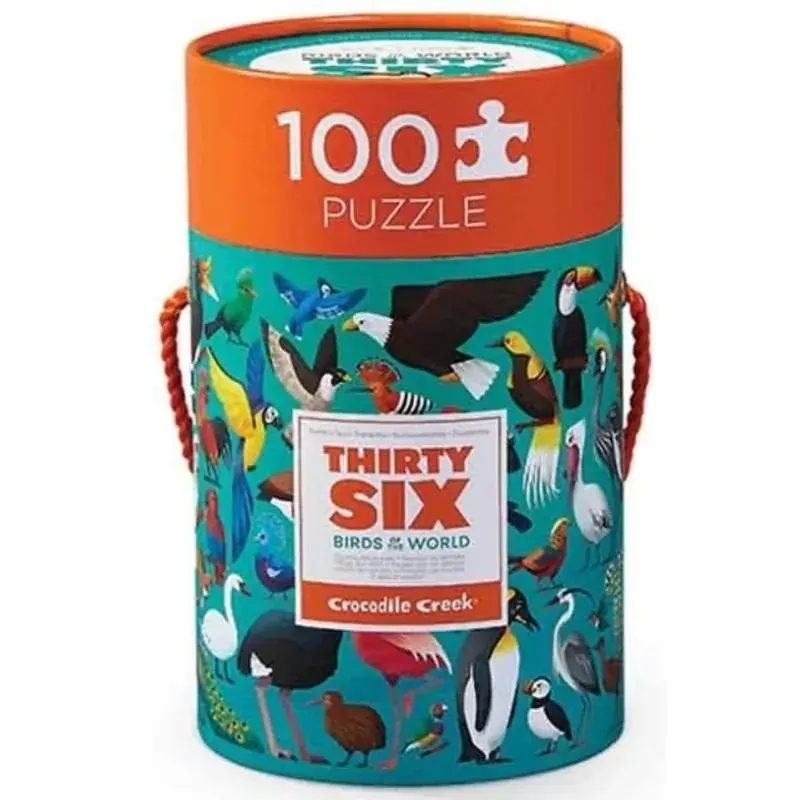 Foto 1 Puzzel wereld vogels 100 stuks