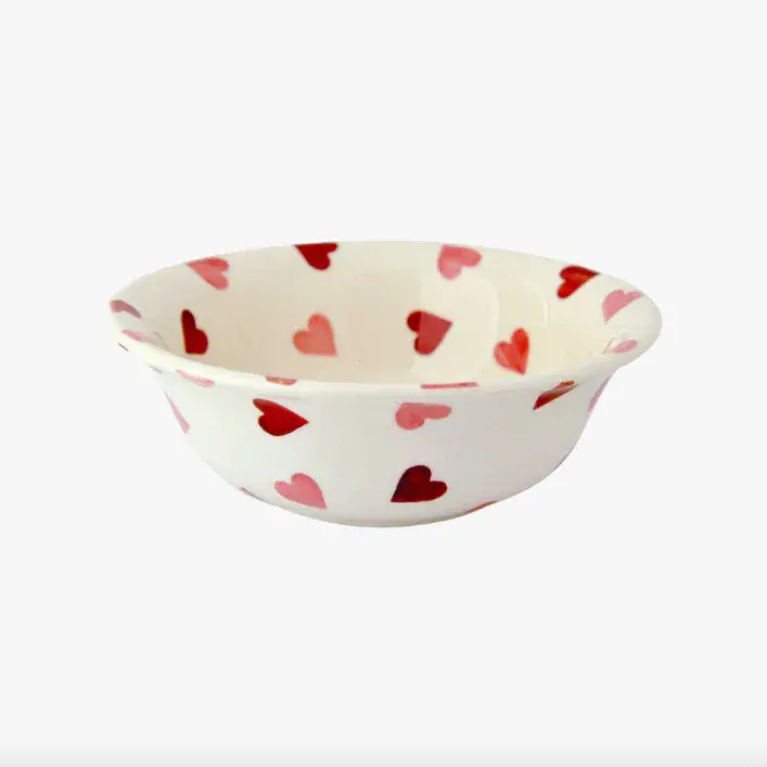 Foto 1 Cereal Bowl Pink Hearts