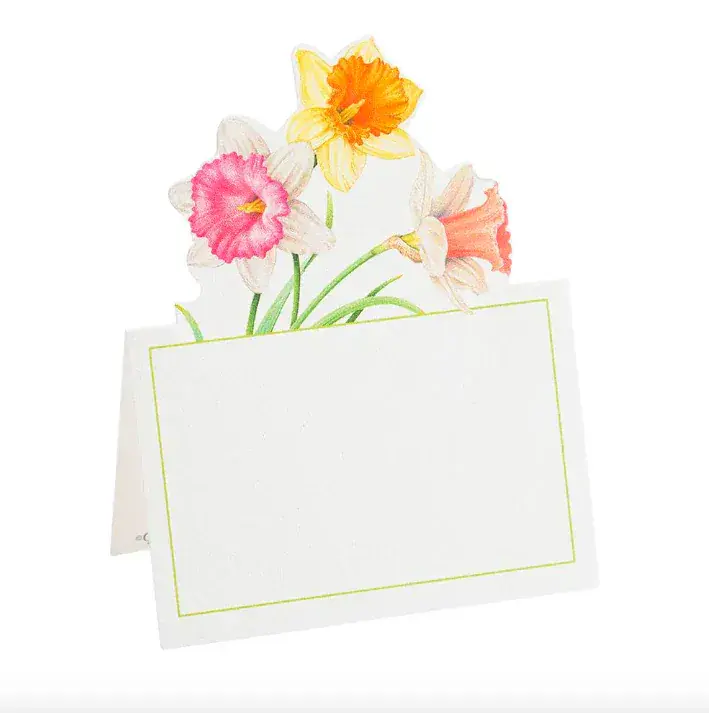 Foto 1 Place Cards Daffodil 8st