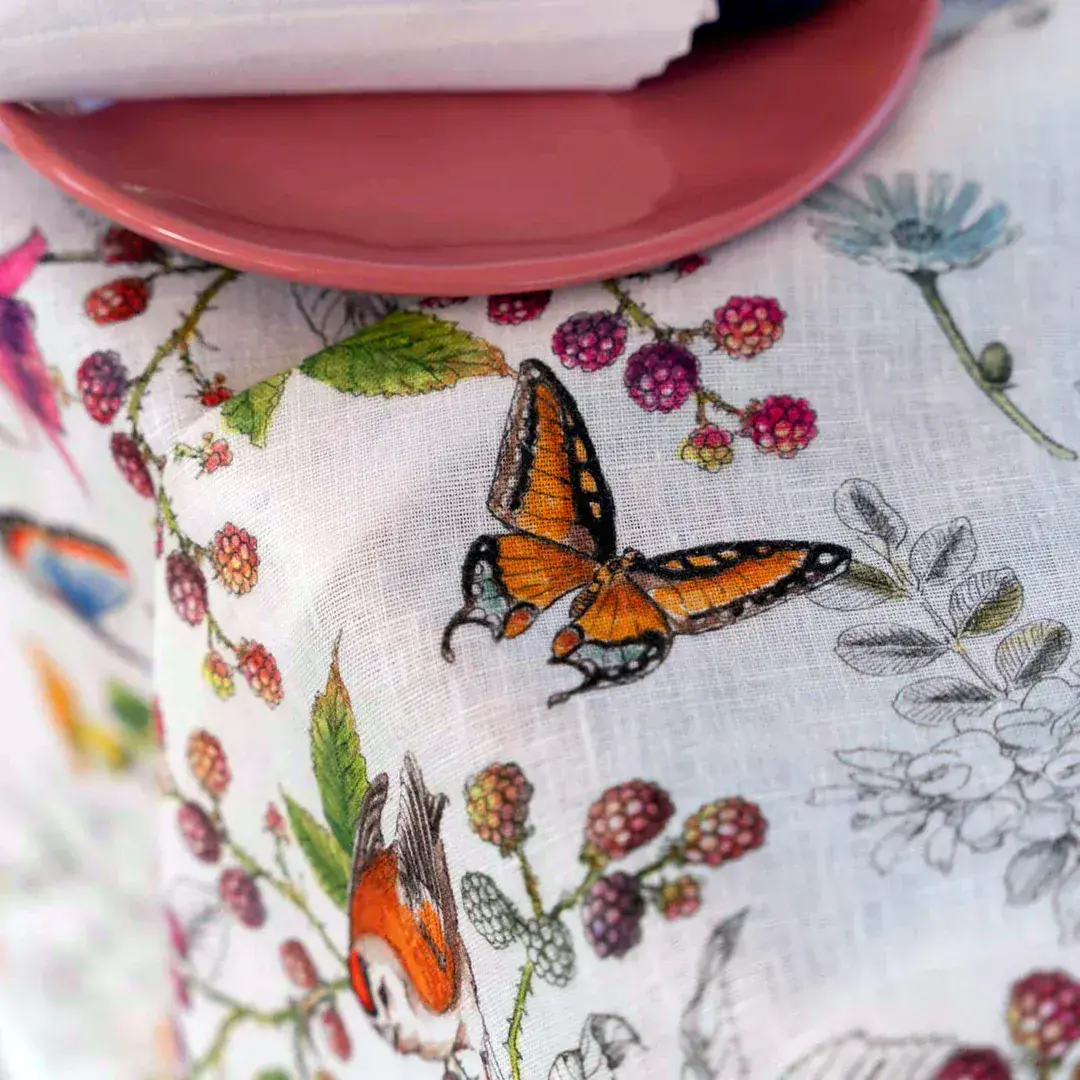 Foto 2 Tafelkleed Gravure 170 cm rond