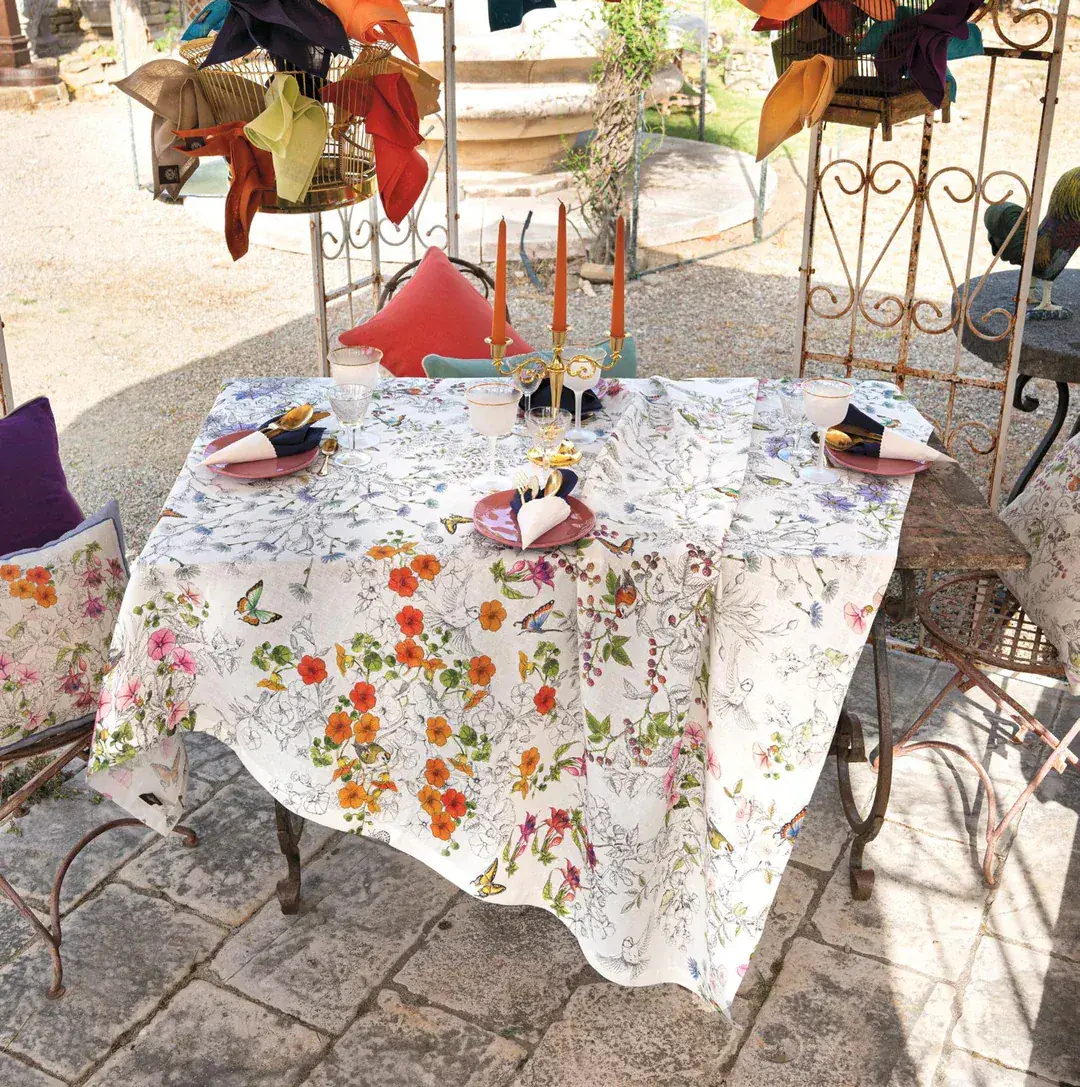 Foto 3 Tafelkleed Gravure 170 cm rond