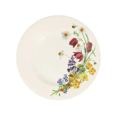 Foto van Plate 8 1/2 inch Wild Flowers