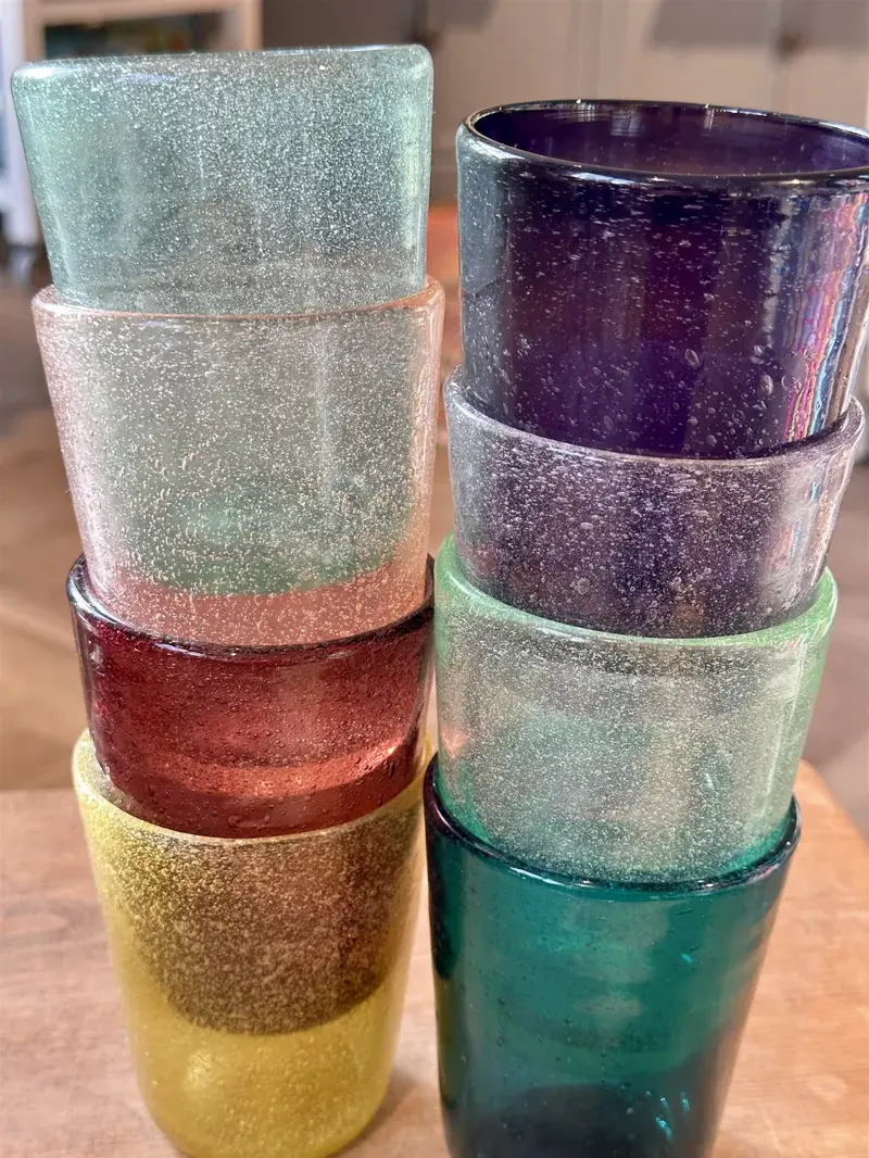 Foto 2 Glas Purple