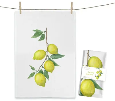 Foto van Theedoek Sunny Lemons
