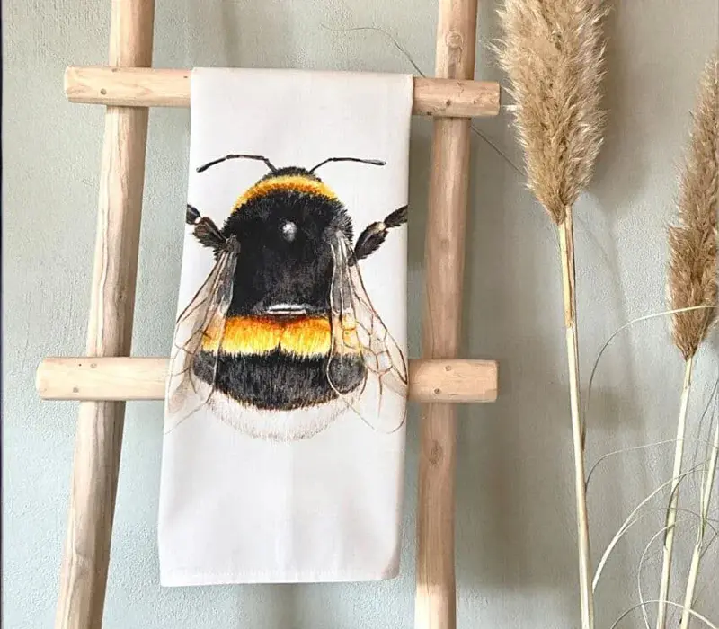 Foto 2 Theedoek Bumblebee