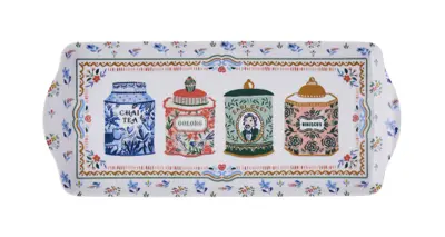 Foto van Dienblaadje L Tea Tins