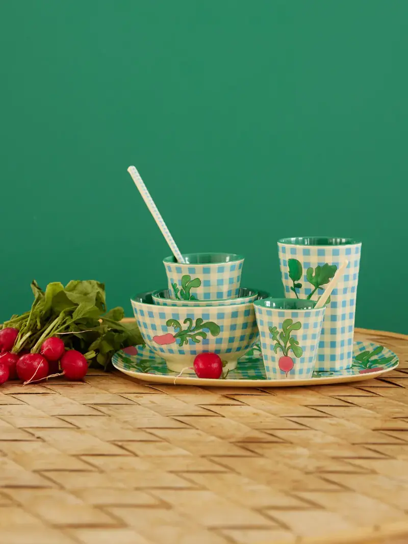 Foto 2 Melamine kom S Radish