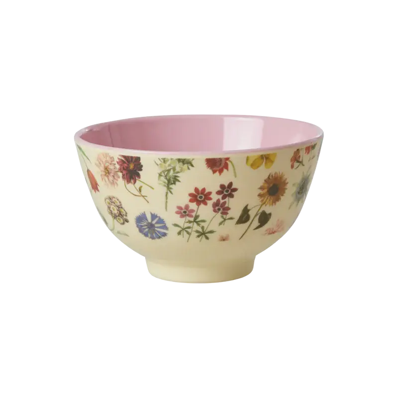 Foto 1 Melamine kom S Floras Dream