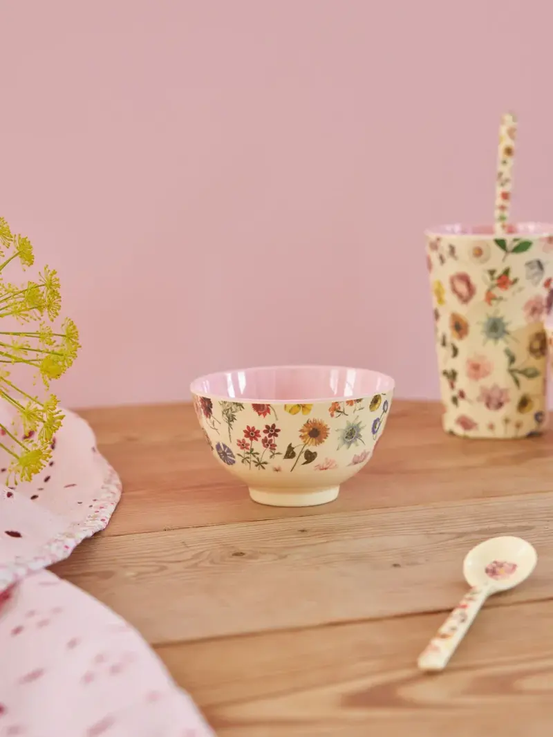 Foto 3 Melamine kom S Floras Dream