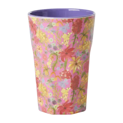 Foto van Melamine Beker L Swedish Flowe