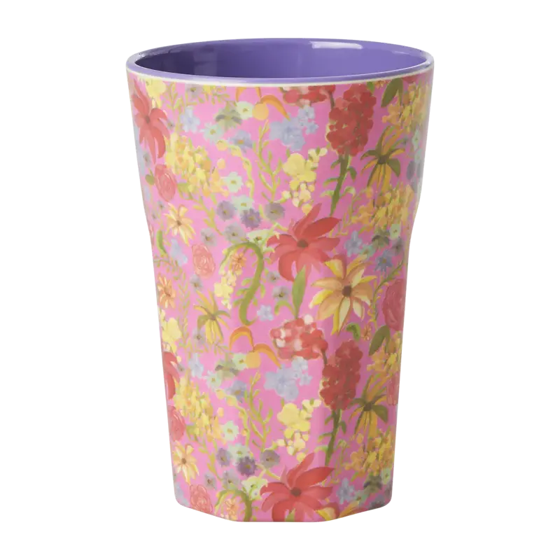 Foto 1 Melamine Beker L Swedish Flowe