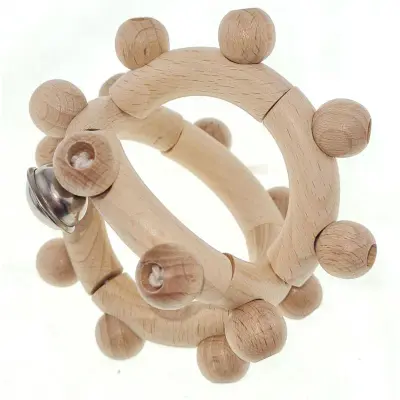 Foto van Rammelaar naturel bal