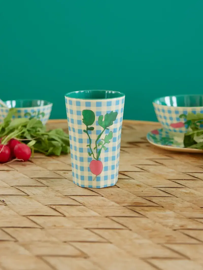 Foto 2 Melamine Beker L Radish