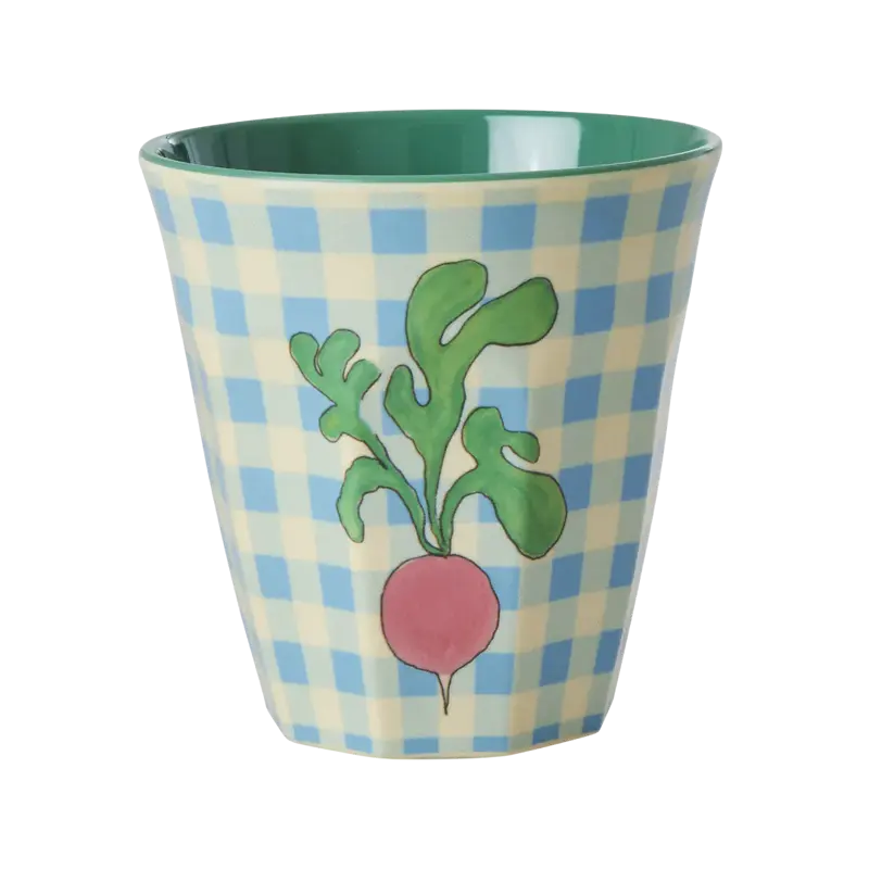 Foto 1 Melamine beker M Radish