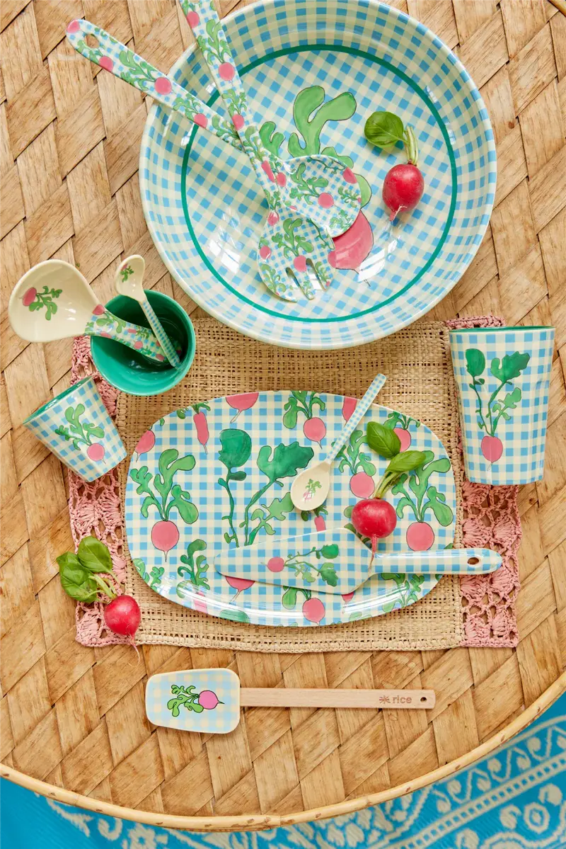 Foto 2 Melamine beker M Radish