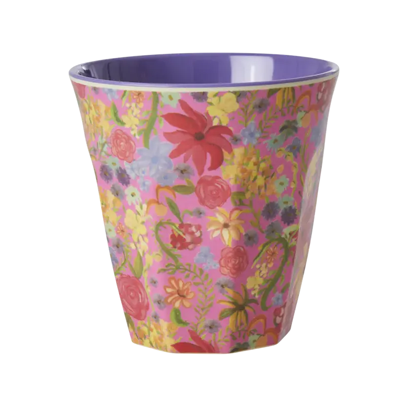 Foto 1 Melamine beker M Swedish Flora