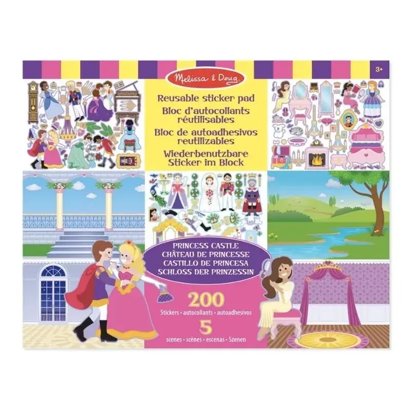 Foto 1 Herbruikbare stickers prinses