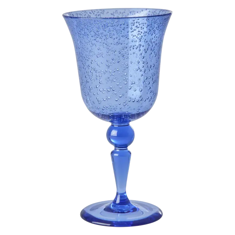 Foto 1 Kunststof wijnglas Bubble Blue