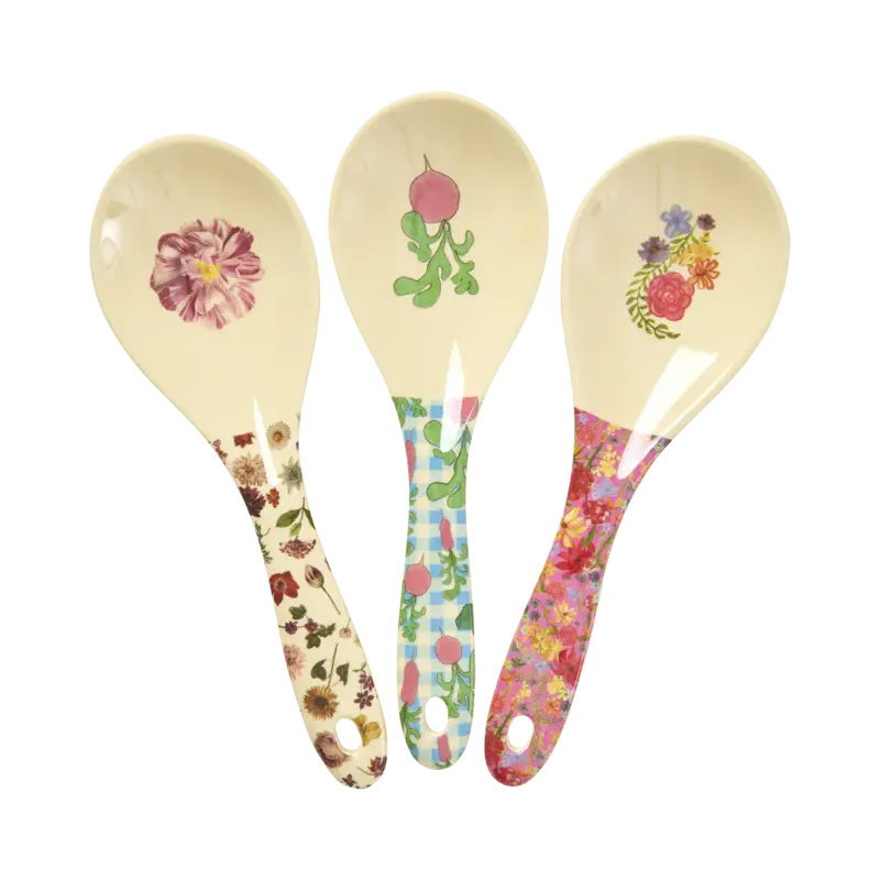 Foto 1 Melamine Salad Spoon Radish