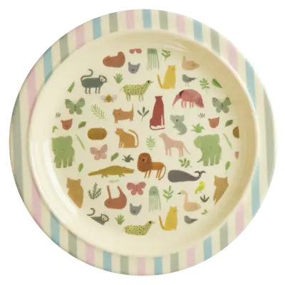 Foto van Melamine bordje Jungle Plate