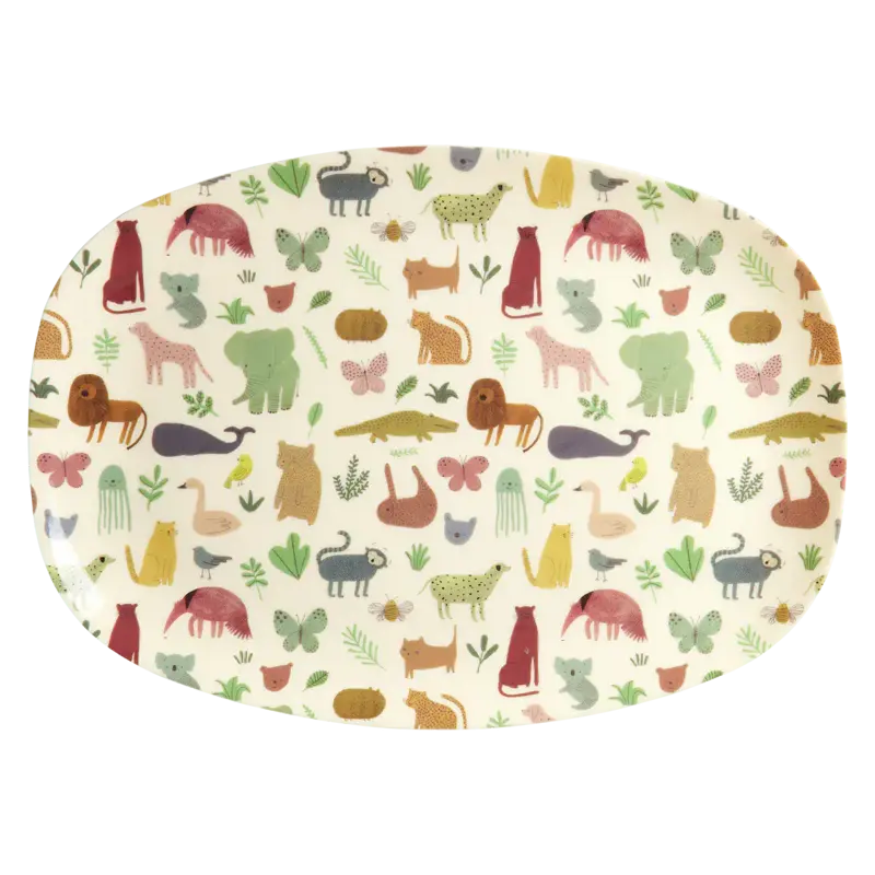 Foto 1 Melamine platter Sweet Jungle