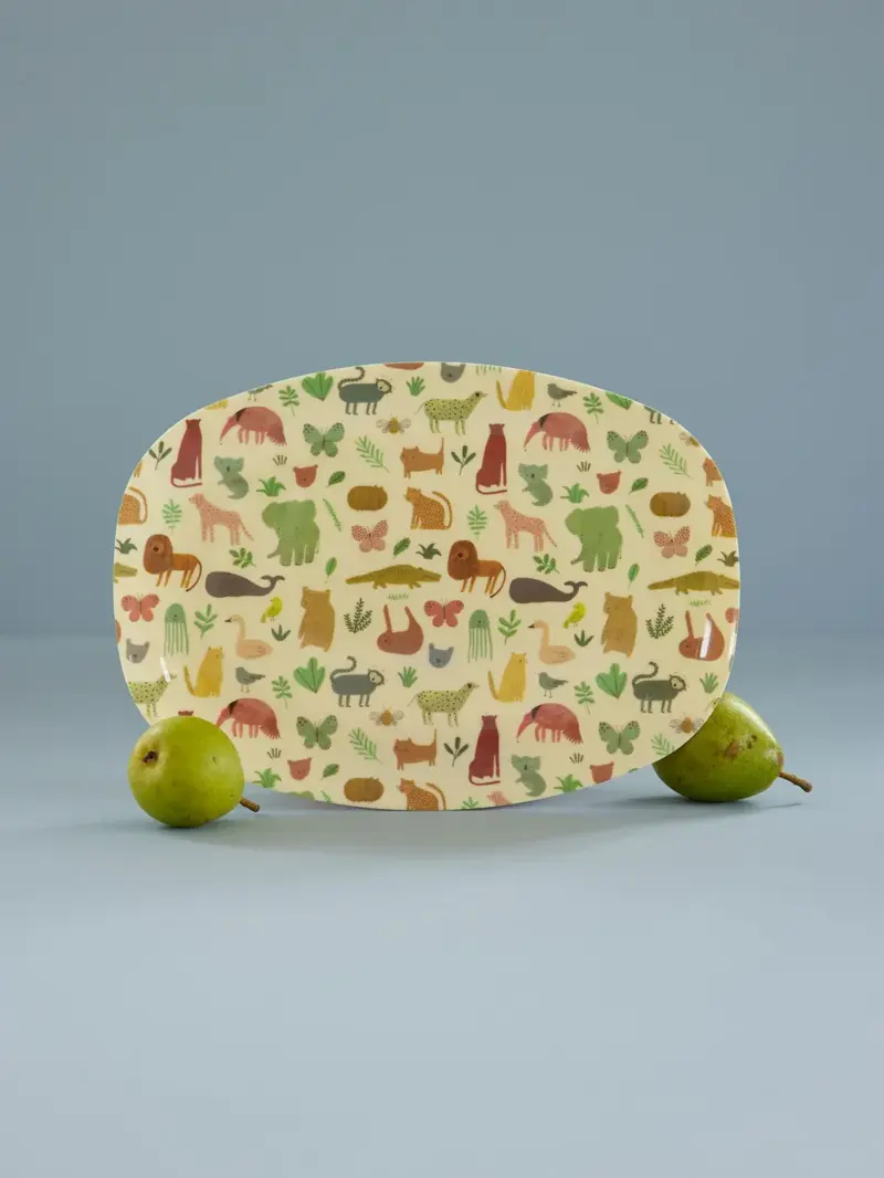 Foto 3 Melamine platter Sweet Jungle