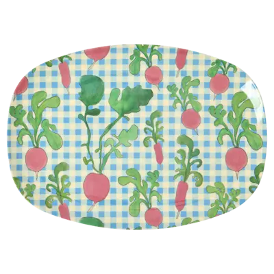 Foto van Melamine platter Radish