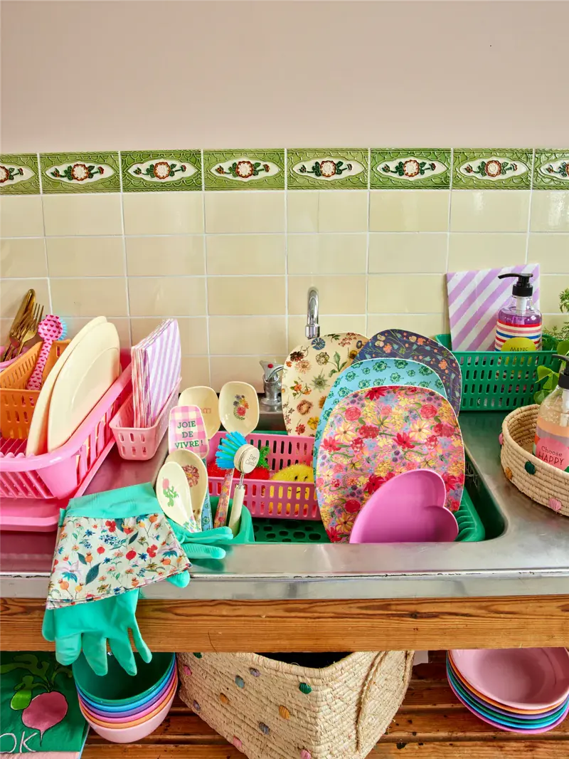Foto 2 Melamine platter Floras Dream
