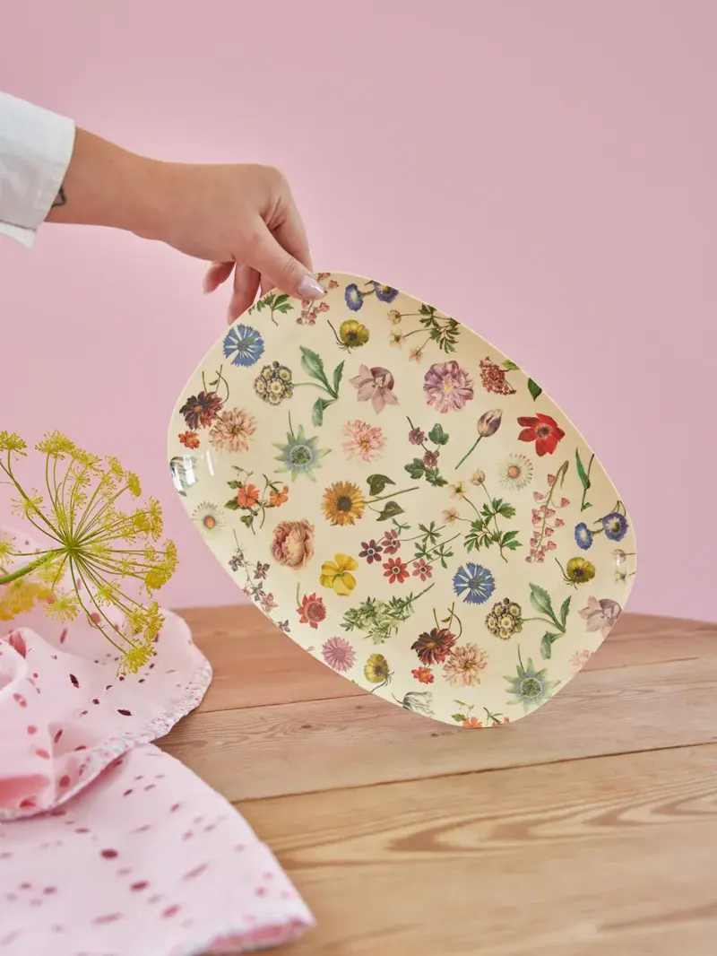 Foto 3 Melamine platter Floras Dream