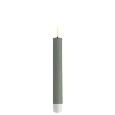 Foto van LED Dinner Candle green S x2