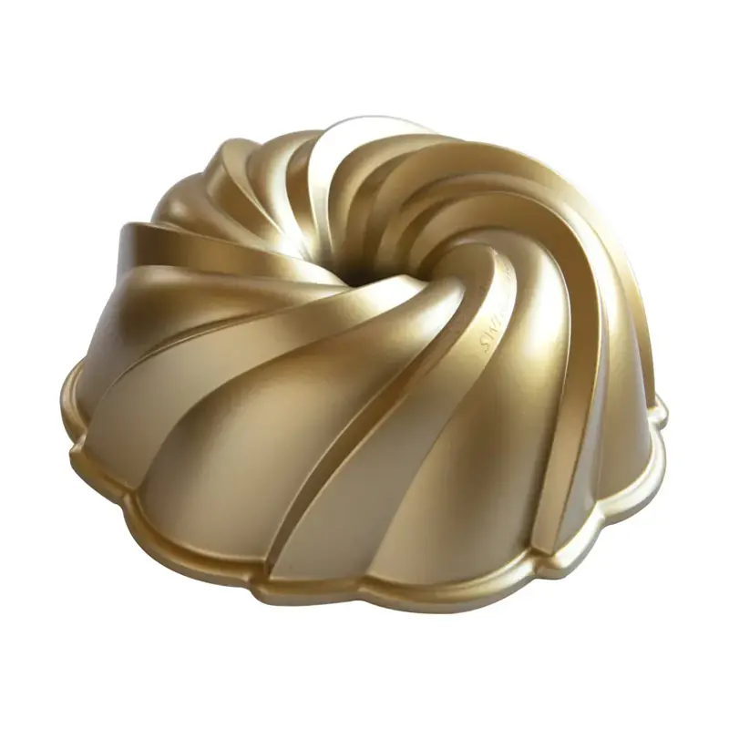 Foto 1 Tulbandvorm Gold Swirl