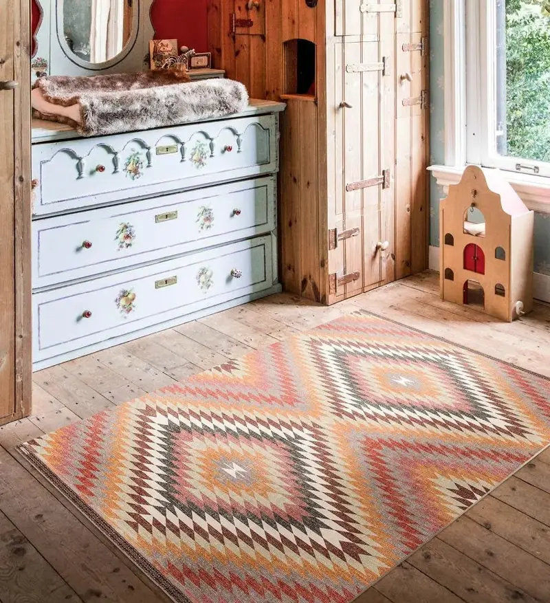 Foto 2 Vloermat Kilim Color LR