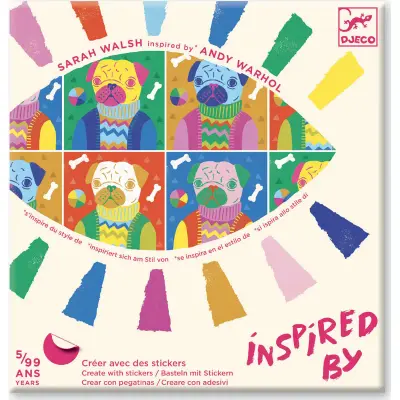 Foto van Djeco stickers AndyWarhol