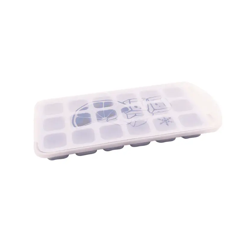 Foto 2 IJsblokjes tray met deksel
