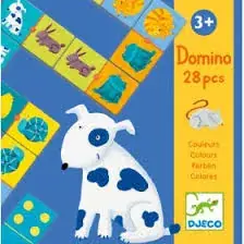 Foto van Djeco Domino kleuren