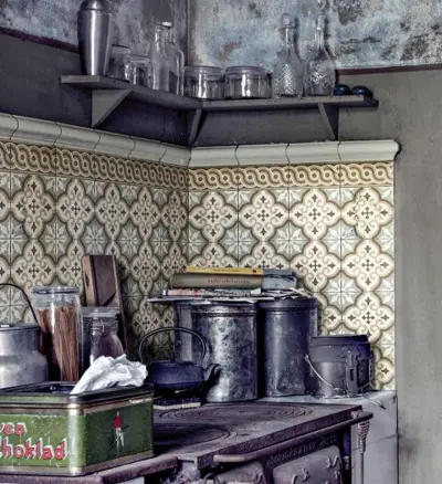 Foto van Roll Sticker Mountain Antique