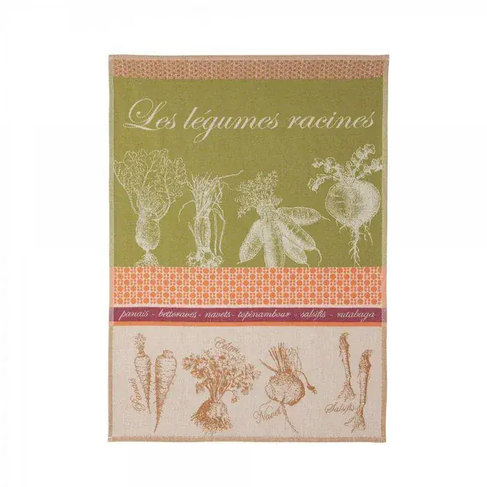 Foto 1 Theedoek Legumes Racines