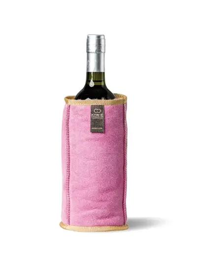 Foto van Wijnkoeler Pink Suede