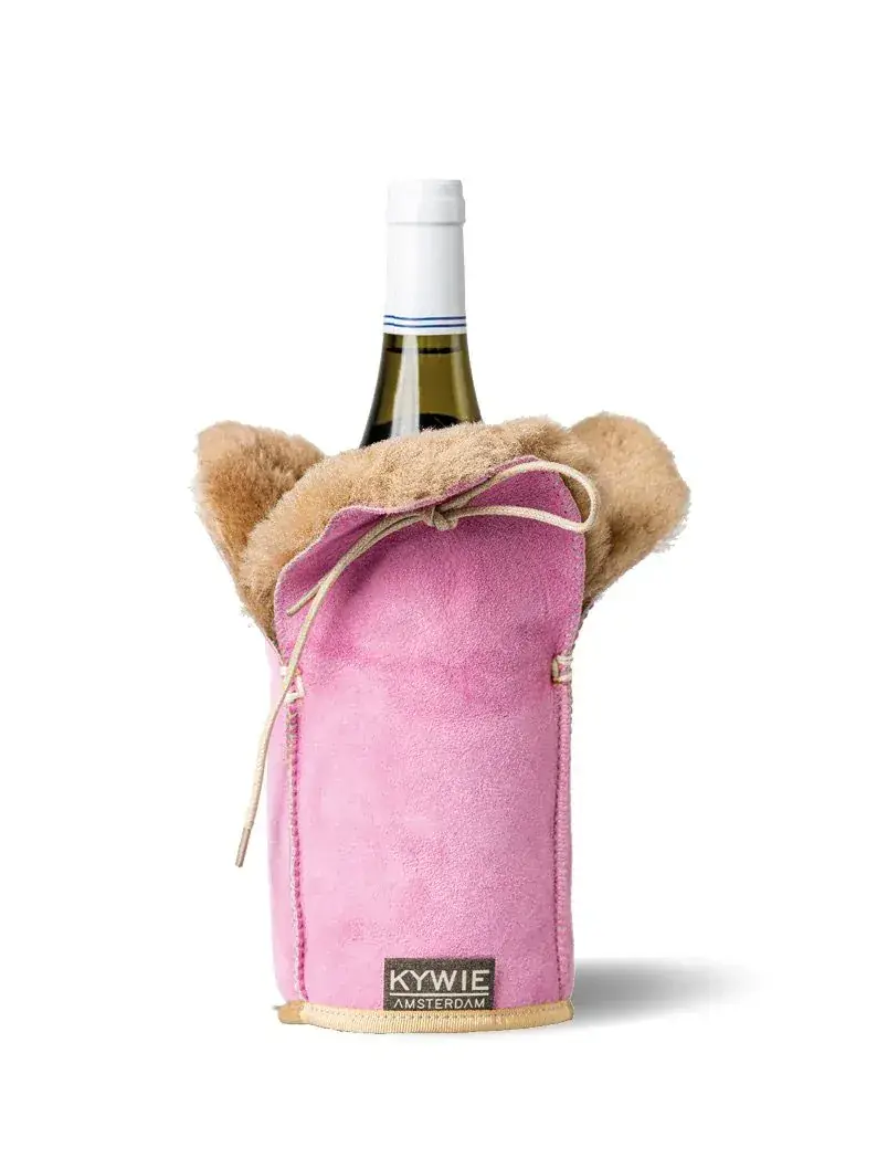 Foto 1 Champagnekoeler Pink Suede