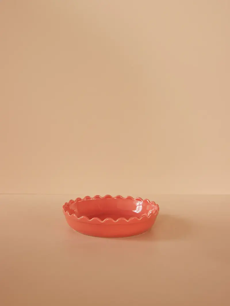 Foto 2 Pie Dish Dark Coral S