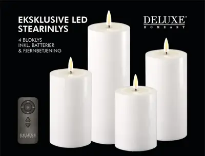 Foto van LED Candle Set x4 White