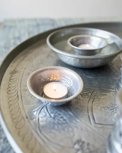 Foto van Aluminium kommetje 9 cm