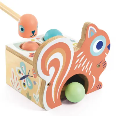 Foto van Djeco baby nut hamerbank