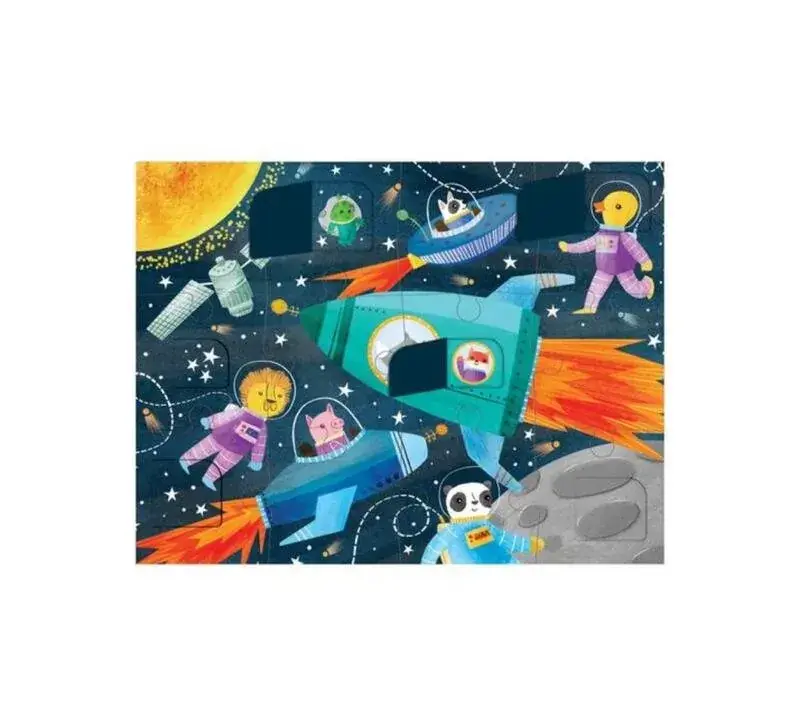 Foto 2 Puzzel space met flapjes 12st