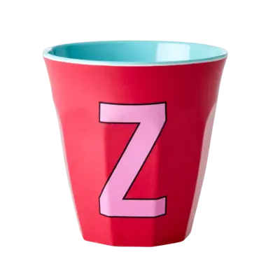 Foto van Melamine alfabet beker Pink Z