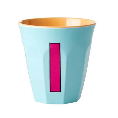 Foto van Melamine alfabet beker Pink I