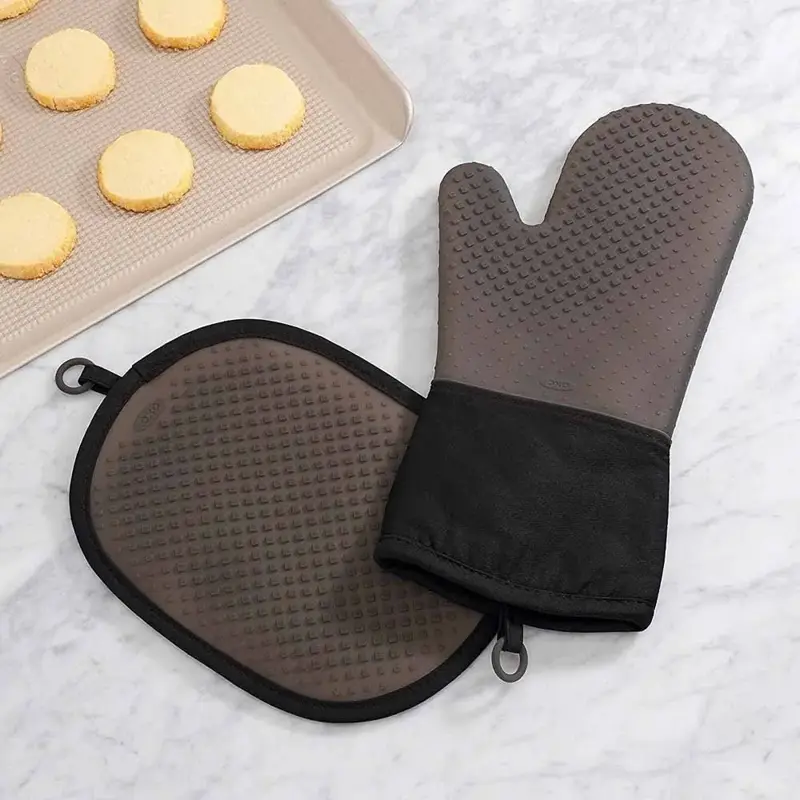 Foto 3 Silicone ovenwant zwart