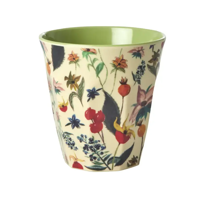 Foto 1 Melamine beker M Rosebuds